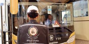 جاهزية خطة إرشاد حافلات حجاج الخارج
