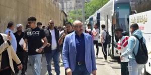 جماهير الزمالك تتوافد على النادي لمساندة الفريق في مواجهة المصري