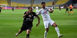 الحكم يلغي هدف ناصر الزمالك في شباك المصري بعد العودة لتقنية الـ VAR