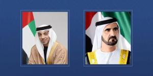 محمد بن راشد ومنصور بن زايد يهنئان رئيس وزراء الجمهورية اليمنية الجديد