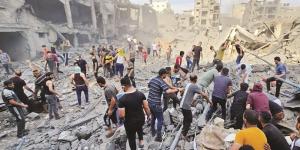 استشهاد أربعة فلسطينيين في قصف إسرائيلي على غزة والنصيرات