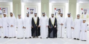 أحمد بن محمد يحضر أفراح المنصوري والمهيري