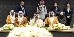 منصور بن محمد يترأس وفد الإمارات في اجتماع رؤساء اللجان الأولمبية الخليجية في الكويت