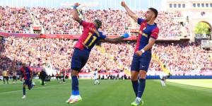 ريال مدريد تحت قبضة برشلونة