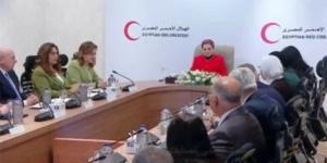 اليوم العالمى للصليب الأحمر والهلال الأحمر بحضور السيدة انتصار السيسى.. فيديو