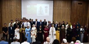 إبداع طلاب جامعة حلوان التكنولوجية الدولية في عرض الأزياء التكنولوجي
