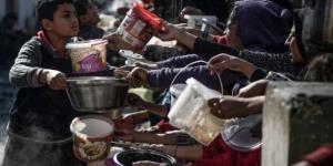 الجوع يفتك بأهالى غزة