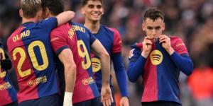 تشكيل برشلونة أمام إسبانيول.. رافينيا ويامال في الهجوم