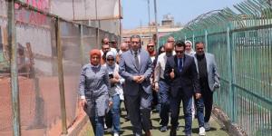 محافظ دمياط يتفقد مركزشباب المدينة لمتابعة خطط التطويروالاستثمار