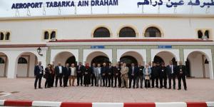 وفد من مجلس نواب الشعب يؤدّي زيارة ميدانية إلى مطار طبرقة الدولي