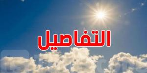 اليوم: الحرارة تصل الى 35 درجة