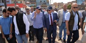 محافظ الدقهلية ووزير الرى يتفقدان المنشآت على الترع وأعمال التطهير