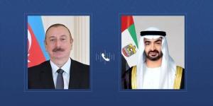 محمد بن زايد ورئيس أذربيجان يبحثان هاتفياً علاقات التعاون