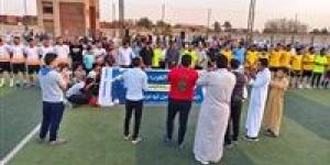 مستقبل وطن بالجيزة ينظم أكبر قافلة طبية مجانية ودوري "أبطال العرب" بقرى مركز الصف