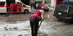 الكشف عن خسائر إعصار الإسكندرية.. إصابات وأضرار مادية