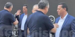 ماهر الكنزاري يوضح حقيقة المناوشة مع رئيس الملعب التونسي