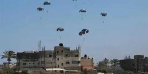 الجيش الألماني ينفذ مجددا عملية إسقاط جوي للمساعدات الإنسانية فوق قطاع غزة