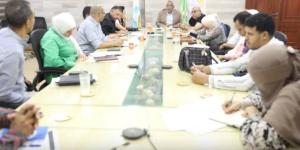 رئيس مياه المنيا ينافس تحسين الخدمات ورفع كفاءة التشغيل والصيانة