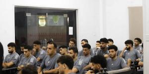 مجلس المنصورة يجتمع بالجهاز الفني واللاعبين قبل السفر للقاهره