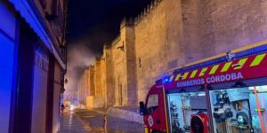 حريق في مسجد قرطبة الشهير في إسبانيا