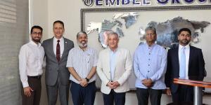 محافظ الإسماعيلية والسفير الهندي يتفقدان مجموعة مصانع EMBEE .صور