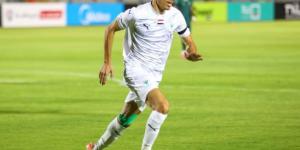 دغموم يفوز بجائزة أفضل لاعب بمباراة المصرى والاتحاد