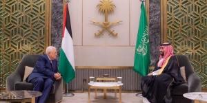 عباس وابن سلمان يبحثان هاتفيا تطورات القضية الفلسطينية