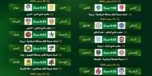 إصدار مواعيد مباريات دور الـ32 من مسابقة كأس خادم الحرمين الشريفين
