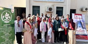 جامعة مطروح تنظم قافلة شاملة بالتعاون مع الجامعة المصرية الصينية