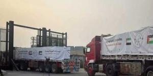 160 شاحنة مساعدات تعبر معبر رفح إلى غزة