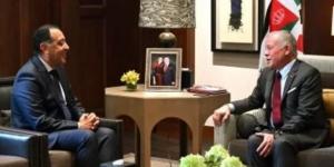عاهل المملكة الأردنية الهاشمية يستقبل رئيس الوزراء بالديوان الملكى بالحسينية