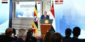 الرئيس السيسي يؤكد أهمية الإسراع بتشكيل مجلس الأعمال المصري الأوغندي