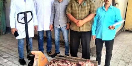 تحرير 26 محضر تمويني وضبط لحوم غير صالحة للاستهلاك بسوهاج 
