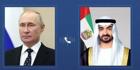 خلال اتصال هاتفي مع محمد بن زايد.. بوتين يشيد بدور الإمارات في عمليات تبادل الأسرى مع أوكرانيا