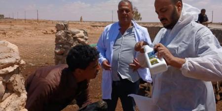 قافله بيطريه مجانيه شامله بإدارة السلوم الحدودية