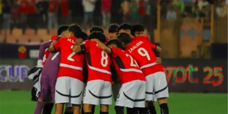 عبدالله وخضر يقودان الهجوم.. تشكيل منتخب مصر للشباب أمام زامبيا