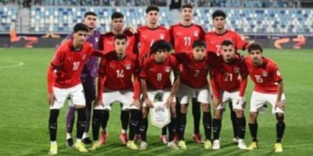 تشكيل منتخب مصر أمام زامبيا في أمم أفريقيا تحت 20 سنة