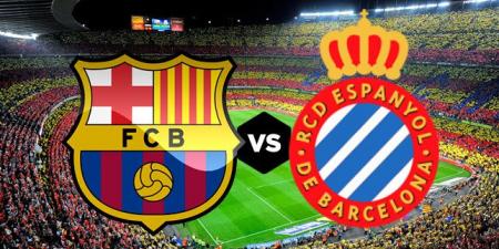 الدوري الإسباني| مباراة إسبانيول وبرشلونة مهددة باللعب دون جمهور