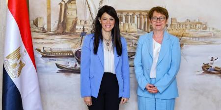 وزيرة التخطيط والتنمية الاقتصادية والتعاون الدولي تستقبل رئيس البنك الأوروبي لإعادة الإعمار والتنمية لاستعراض ملفات التعاون المشترك