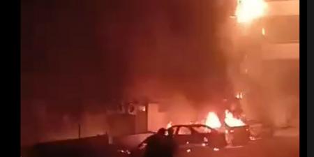 حريق يلتهم منتجعا سياحيا شمال لبنان