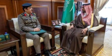نائب أمير حائل يستقبل مدير الدفاع المدني بالمنطقة