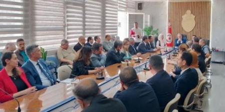 وزير الرياضة يشرف على تنصيب أعضاء مجلس إدارة تعاونية الرياضيين