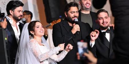 إطلالة أسطورية لرنا رئيس في حفل زفافها.. فستان الزفاف يخطف الأنظار ويشعل السوشيال ميديا