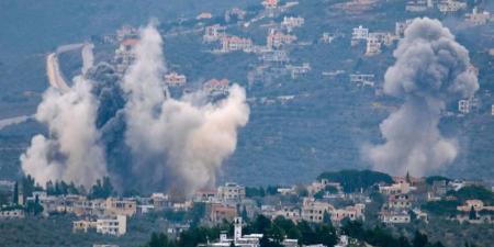 جيش الاحتلال ينفذ 14 غارة على النبطية جنوب لبنان