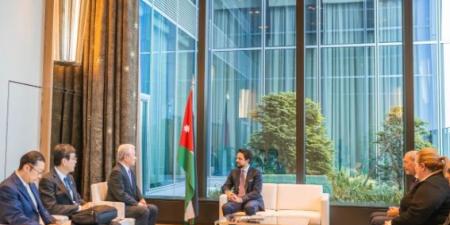 ولي العهد يبحث توسيع التعاون في المجالات الاقتصادية والتنموية مع جايكا