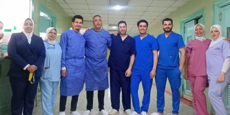 ٤٠ عملية جراحية بمستشفى كفر الدوار العام