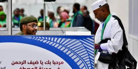 جوازات مطار الأمير محمد بن عبدالعزيز تستقبل أولى رحلات ضيوف الرحمن القادمين من جمهورية جيبوتي