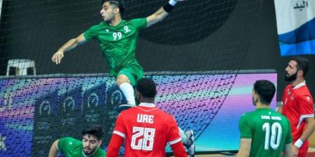 كأس العرب لكرة اليد: الأخضر والإمارات يتعادلان (25-25)