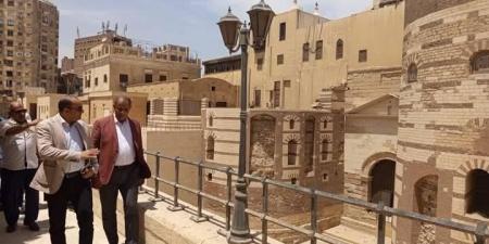 ترميم وتطوير حصن بابليون بالقاهرة مستمر