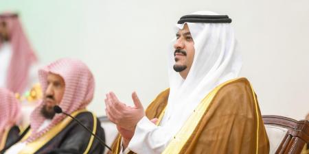 محمد بن عبدالرحمن يرعى حفل أهالي محافظة شقراء